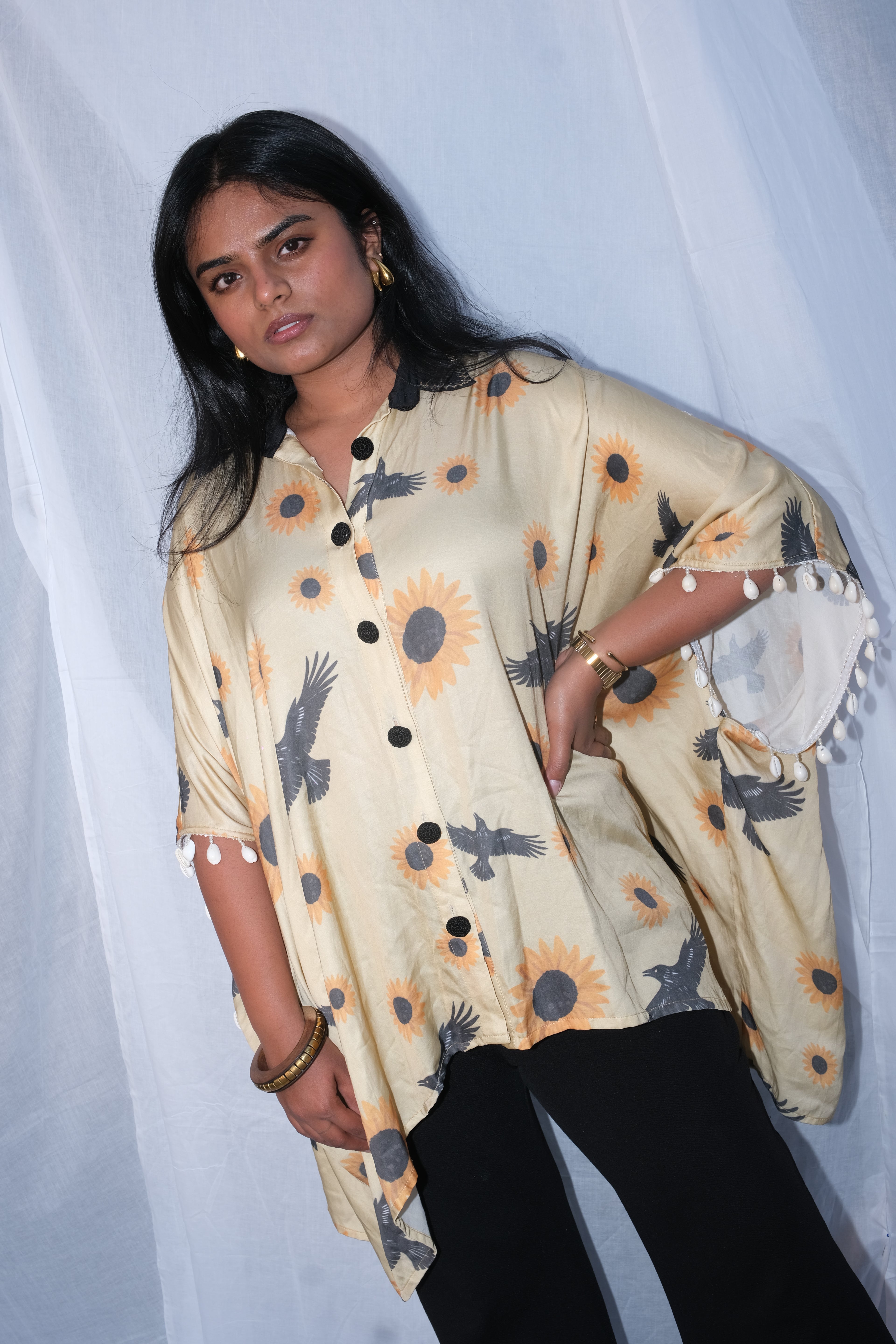 The Sunlit Canvas Kaftaan Pants