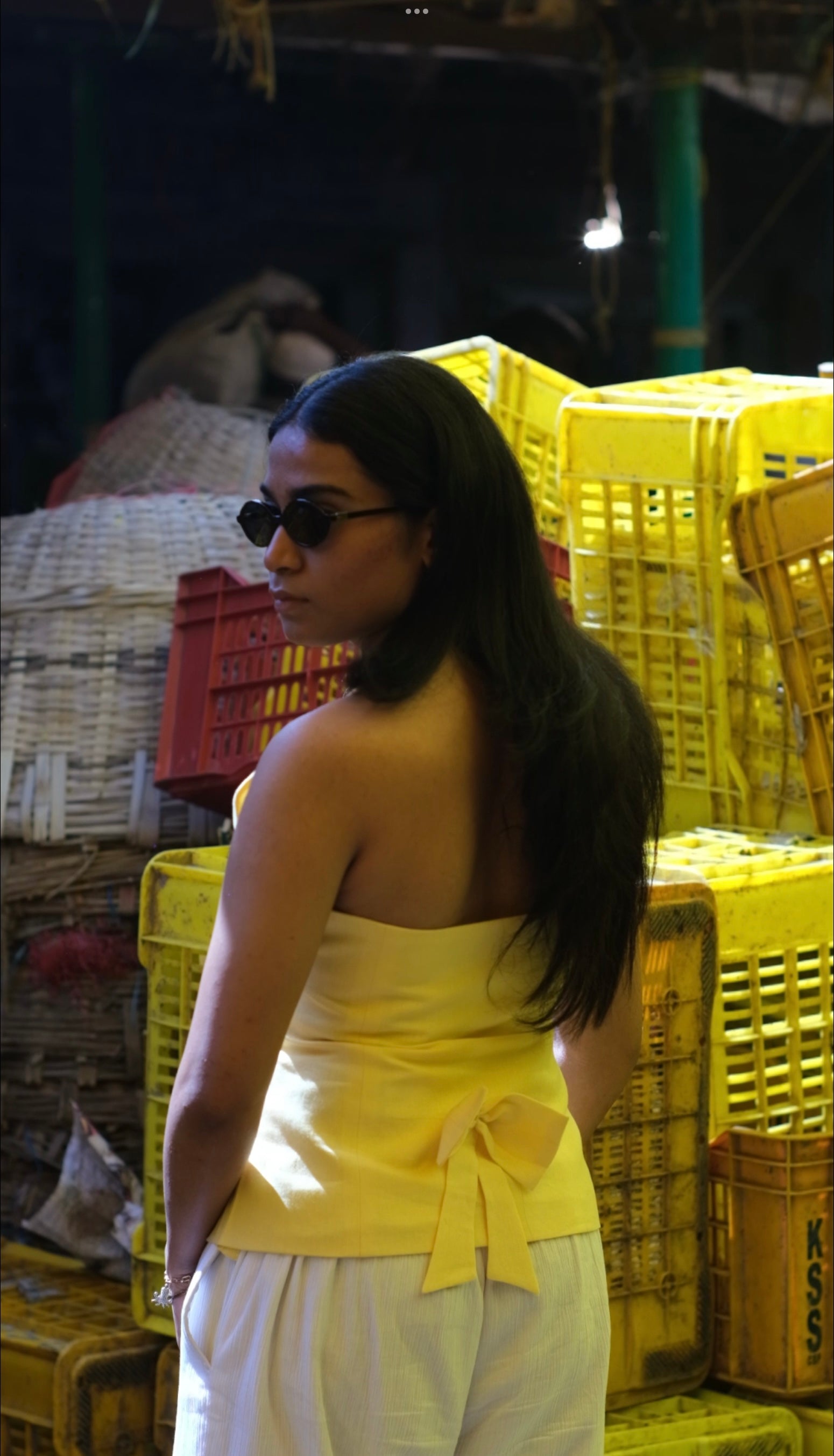 Golden Flora co-ord set